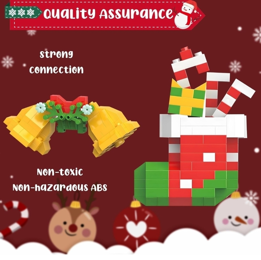 LELEBROTHER Festive Building Blocks Set (6 SETS) - Picture 10 of 13